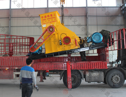 小型煤炭粉碎機發貨現場